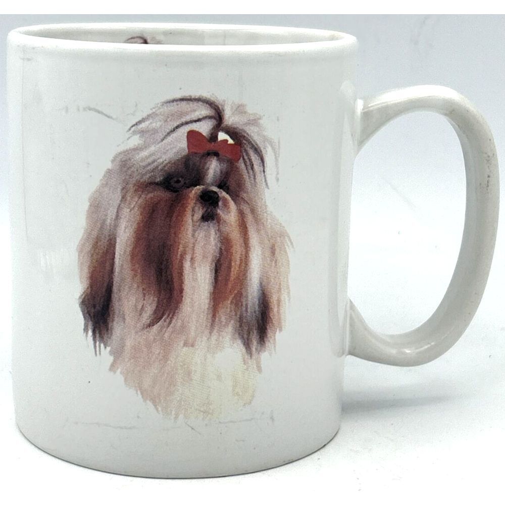 Shih Tzu Coffee Mug Cup Tea Characteristics of a shih tzu 16 Fl Oz